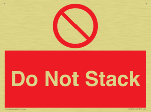 Do Not Stack 